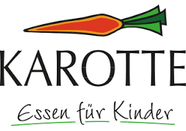 Karotte Essen für Kinder Logo